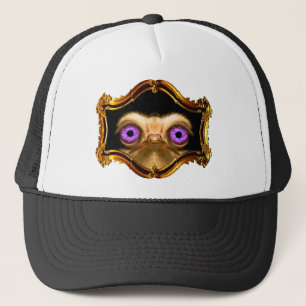 Gold schicken Strauß nach Truckerkappe