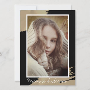 Gold Schlaganfall Schwarzer Modelldarsteller 3 Fot