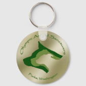 Gold Schlüsselanhänger (Vorderseite)