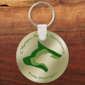 Gold Schlüsselanhänger (Vorderseite)