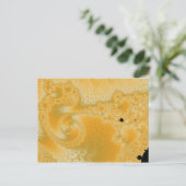 Gold Schmelz Postkarte (Stehend Vorderseite)