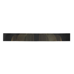 Gold, Schwarz, elegant, cool, einzigartig trendige Satinband