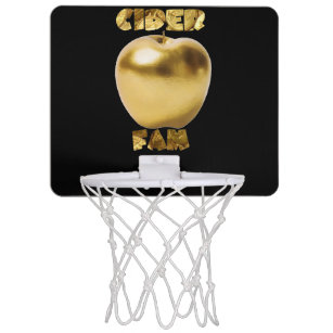 Gold/Schwarz-MiniBasketballkorb Mini Basketball Ring