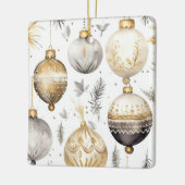 Gold Schwarze Silberschmuck Weihnachtsschmuck (Links)