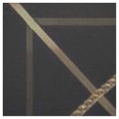 Gold, Schwarzes, Kunst-Deko, metallisch, Muster, Stoff (Muster)