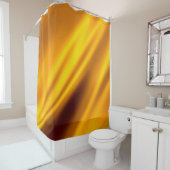 Gold schwellender abstrakter Hintergrund Duschvorhang (Beispiel)