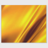 Gold schwellender abstrakter Hintergrund Geschenkpapier (Flach)