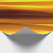 Gold schwellender abstrakter Hintergrund Geschenkpapier (Ecke)