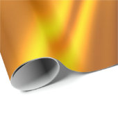 Gold schwellender abstrakter Hintergrund Geschenkpapier (Rolleneckpunkt)