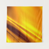 Gold schwellender abstrakter Hintergrund Wandteppich (Vorderseite (Horizontal))