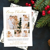 Gold Script Folies 6 Multi-Foto Weihnachten