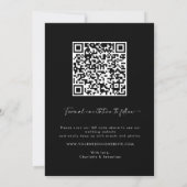 Gold Script-Foto Save the Date (Rückseite)