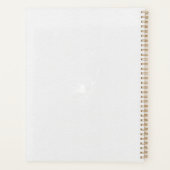 Gold Script Future Frau Wedding Planner Planer (Rückseite)