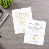 Gold-Script-Logo Flyer