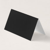 Gold Script Schriftart Kalligraphie Vielen Dank Visitenkarten (Rückseite)