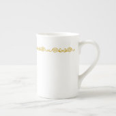 Gold Scroll Work Specialty Tasse (Rechts)