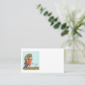 GOLD SEEKER LEPRECHAUN VISITENKARTE (Stehend Vorderseite)