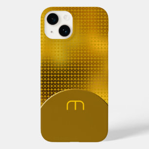 Gold-Sequin-Monogramm Case-Mate iPhone-Hülle iPhone 14 Hülle