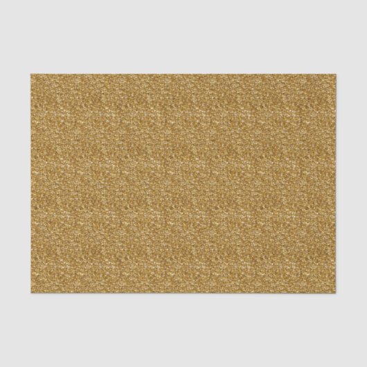GOLD SEQUINS-GEWEBE-WRAPPING-PAPIER SEIDENPAPIER (Vorderseite)