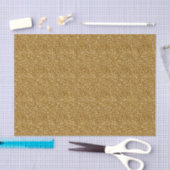 GOLD SEQUINS-GEWEBE-WRAPPING-PAPIER SEIDENPAPIER (Handwerk)
