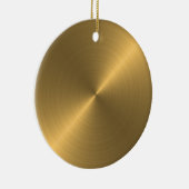 Gold Sheen Weihnachten Personalisierte Ornamente (Rechts)