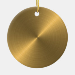 Gold Sheen Weihnachten Personalisierte Ornamente
