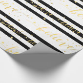 Gold Shine glaubt | Versandpapier Geschenkpapier (Ecke)
