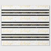 Gold Shine glaubt | Versandpapier Geschenkpapier (Flach)