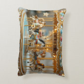 gold shinning carousel  dekokissen (Rückseite(Vertikal))