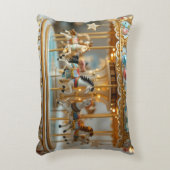 gold shinning carousel  dekokissen (Vorderseite(Vertikal))