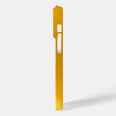 Gold Shiny Stainless Steel Metal Case-Mate iPhone Hülle (Rückseite / Links)