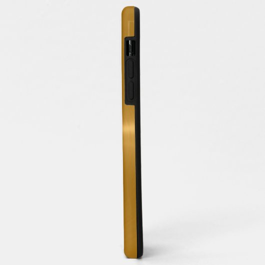 Gold Shiny Stainless Steel Metal Case-Mate iPhone Hülle (Hinten/Links)
