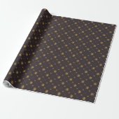 Gold Ship Weel Geschenkpapier (Ungerollt)