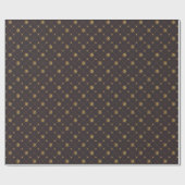 Gold Ship Weel Geschenkpapier (Flach)