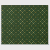 Gold Ship Weel Geschenkpapier (Flach)