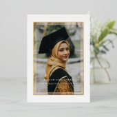 Gold Siehe Ankündigung von Thru Border Foil (Stehend vorne)