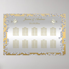 Gold & Silber Diamonds & Docking Chart Poster