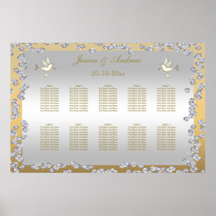 Gold & Silber Diamonds & Docking Chart Poster