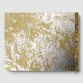 Gold & Silber Gästebuch (Rückseite)