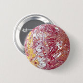 Gold, Silber, Rot, Roségold, Marmorkunst Button (Vorne & Hinten)