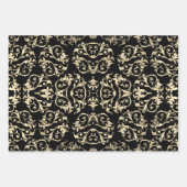 Gold Silber und Lila Mutter der Pearl Collection Geschenkpapier Set (Vorderseite)