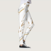 Gold & Silber Weihnachtsbaum Leggings (Rechts)