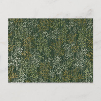 Gold & Silver Bamboo Postkarte