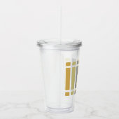 Gold Silver Bronze Metal Hues Acryltrinkbecher (Rechts)