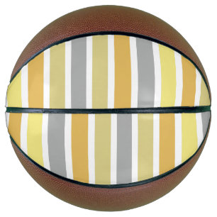 Gold Silver Bronze Metal Hues Basketball