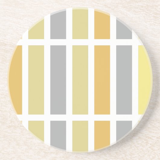 Gold Silver Bronze Metal Hues Getränkeuntersetzer (Vorne)