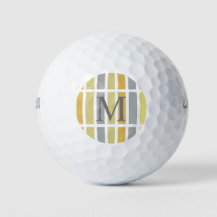 Gold Silver Bronze Metal Hues Golfball
