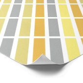 Gold Silver Bronze Metal Hues Poster (Ecke)