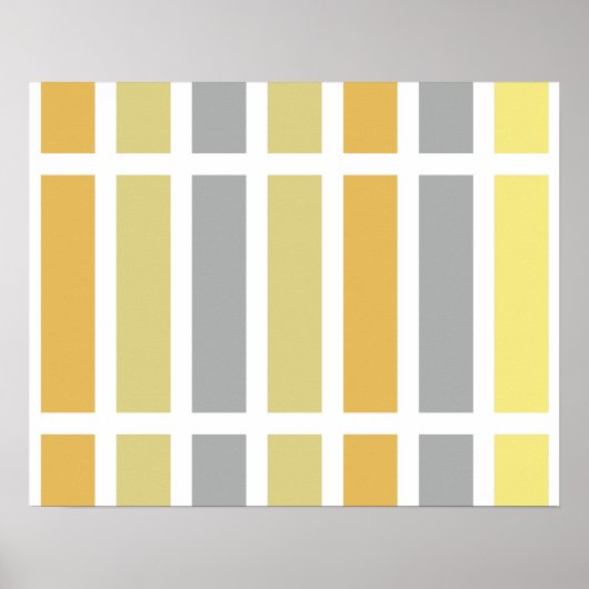 Gold Silver Bronze Metal Hues Poster (Vorne)