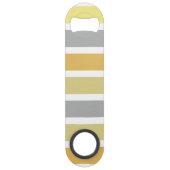 Gold Silver Bronze Metal Hues Speed Flaschenöffner (Rückseite)